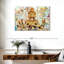 Statue of Brahma, ensemble de 3 reproductions sur toiles par NirvanaDesigns-733519404