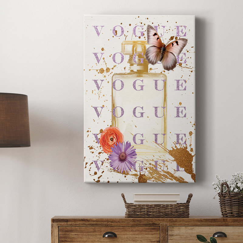 Vogue - galerie Cavas sur mesure, H 27 po x l 18 po