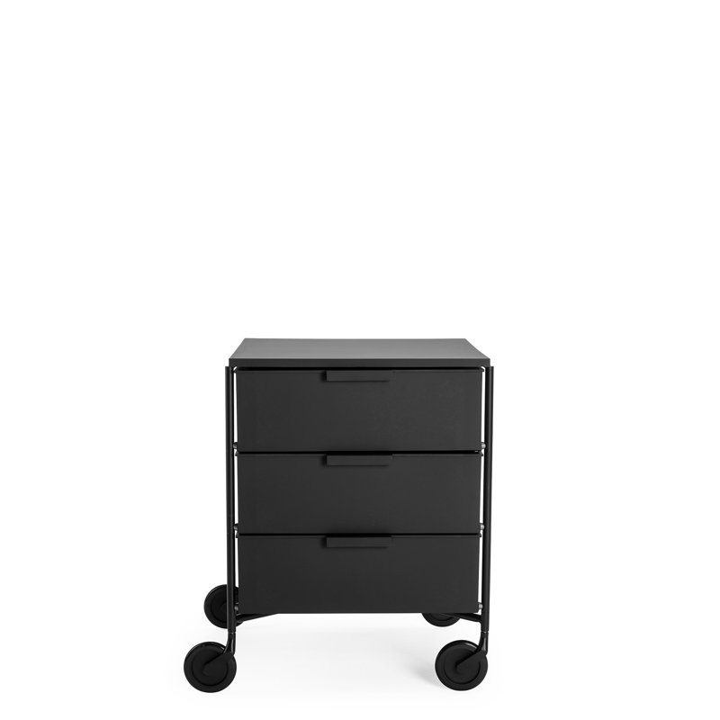 Mobil Recycled Cabinet, Mat Black