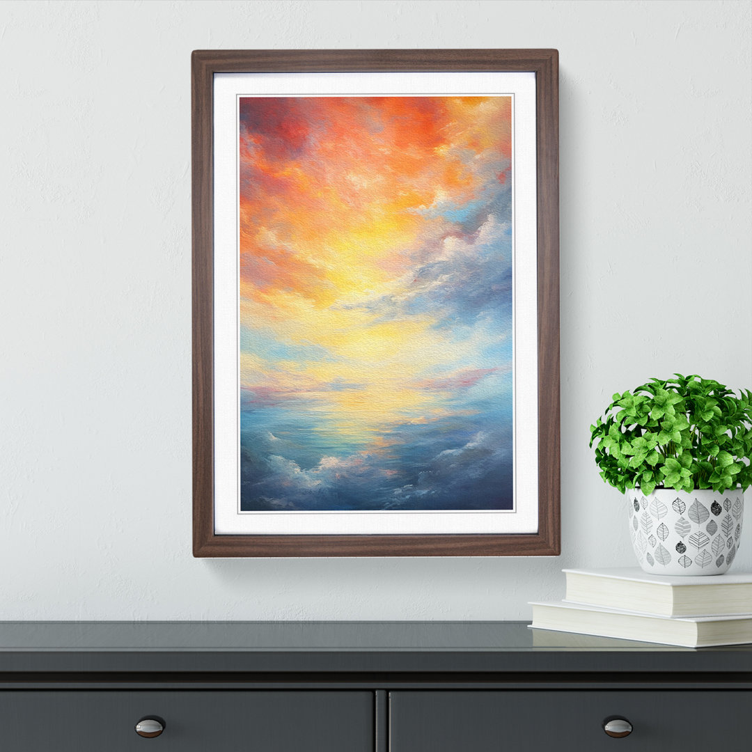 Single Picture Frame Print on Wood