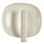 Lustre 9-in White dimmable LED Wall Sconce