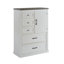 Commode 5 tiroirs pour chambre à coucher, commode haute, rangement pour commode, commode de chambre