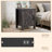 Clairese 24'' Tall  Farmhouse End Table With Charging Station, Wood Nightstand With Adjustable Shelf, Built-In Outlets-2119419977