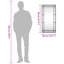 Mirl Iron Wall Mirror-363786381