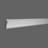 WM 298 3-1/2 in x 1 in x 96 in Plain Recycled Polystyrene Panel Moulding Pro Pack 32 LF