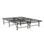 Metal Platform Bed Base - Queen Size Mattress Foundation Bed Frame-1178050608