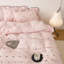Joli ensemble de housse de couette en microfibre à pois-123266359-123266361