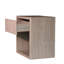 Table de chevet avec tiroir de rangement et station de charge-468004816
