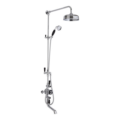 Topaz Thermostatic Shower with Dual Shower Head