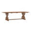 Aldrina 6 - Person Trestle Dining Set-809429302