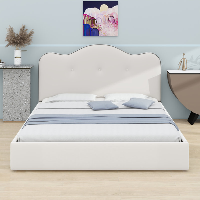 Lit tapissier Boucle