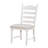Retro Extendable Dining Table Sets, Solid Wood Antique White For Home