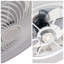 Ventilateur de plafond avec lumières DEL Rumelange
