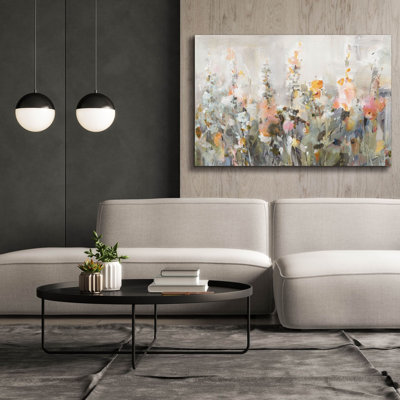'Rustic Garden Peach'  by Danhui Nai Canvas Wall Art