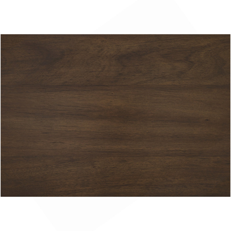 Ensemble de table de salle à manger à hauteur de comptoir de 9 pièces avec repose-pieds en métal brun et 8 tabourets