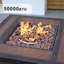 Chaufferette effet grain de bois