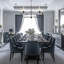 Lustre style campagne moderne 6 lumières Eino-287487026