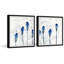 Diptyque d'oiseaux bleus debout-62720796