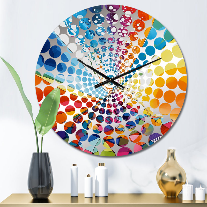 Rees - Horloge murale abstraite, Petit