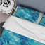 Blue Brush Strokes - Ensemble de housse de couette moderne-109144159