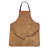 Thiels No Pattern Leather Bib Apron