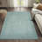 Kelliann Moroccan Geometric Turquoise/Cream Rug-1161536977