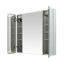 Armoire à pharmacie avec désembueur à DEL Calandria l 40 po x H 32 po x P 5 po, prises électriques, gradateur, miroir grossissant réglable à DEL 3X-1039949672
