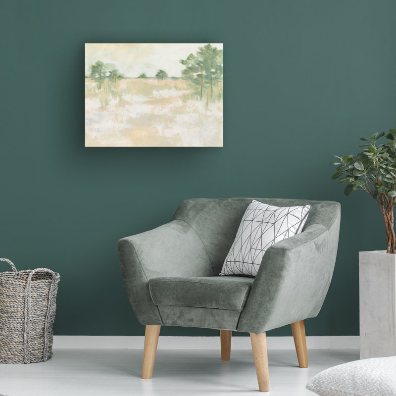 «Soft Focus Field II» bolognaise sur la toile, H 14 po x l 19 po