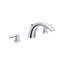 Arden® Double Handle Deck Mounted Roman Tub Faucet-3030047