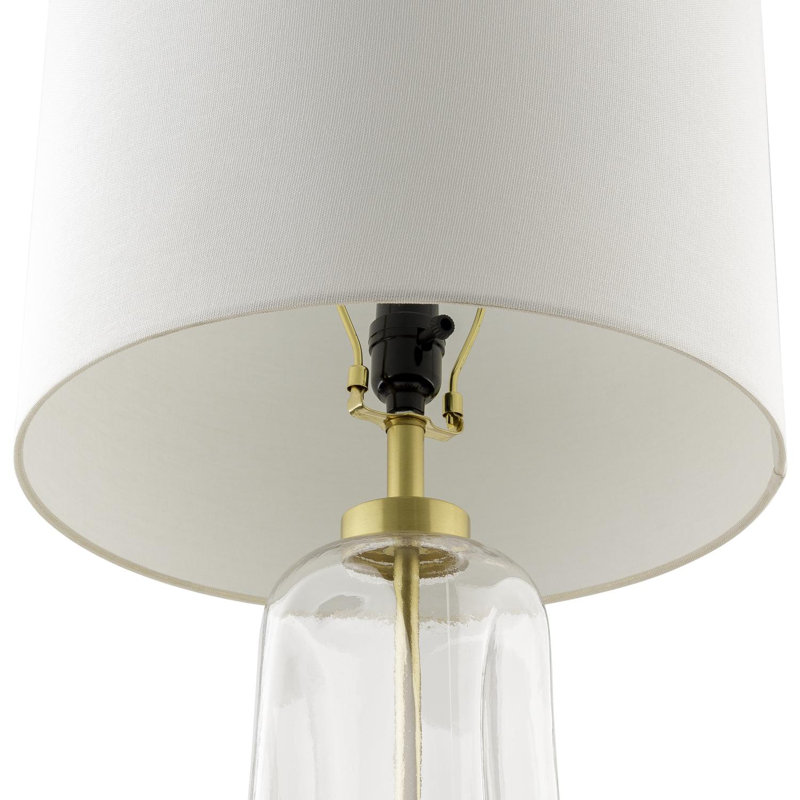 Lampe d'appoint Medon, Or, H 24 po x l 13 po x P 13 po