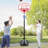 Height Adjustable Portable Basketball System