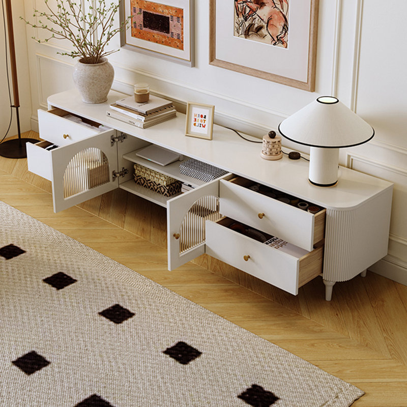 Table basse blanche simple
