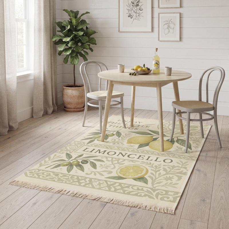 Tapis de couloir Limoncello
