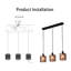 Jennalynn 3 - Light Chandelier Pendant