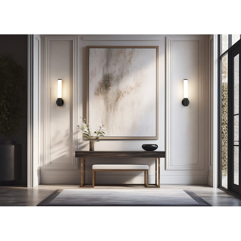 Applique murale 1 lumière Easmor en noir mat Easmor, Noir mat