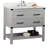 Metcalfe 37'' Single Bathroom Vanity with Quartz Top