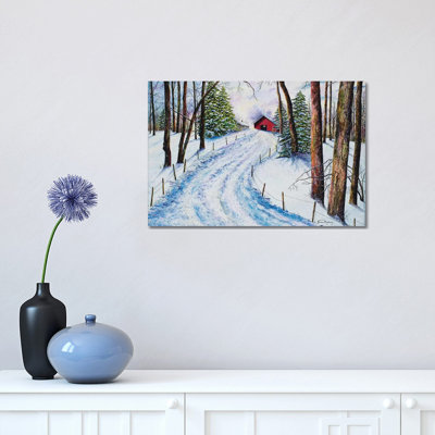 Winter's Glow by James Redding - Wrapped Canvas Gallery-Wrapped Canvas Giclée