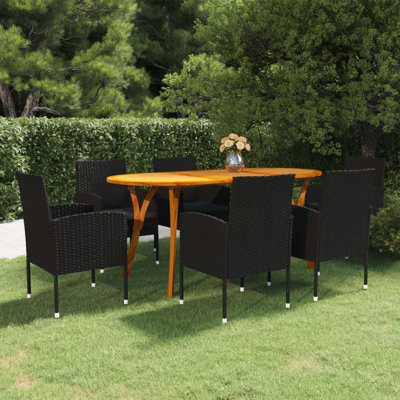 Cohe Rectangular 6 - Person 79.1" Long Dining Set