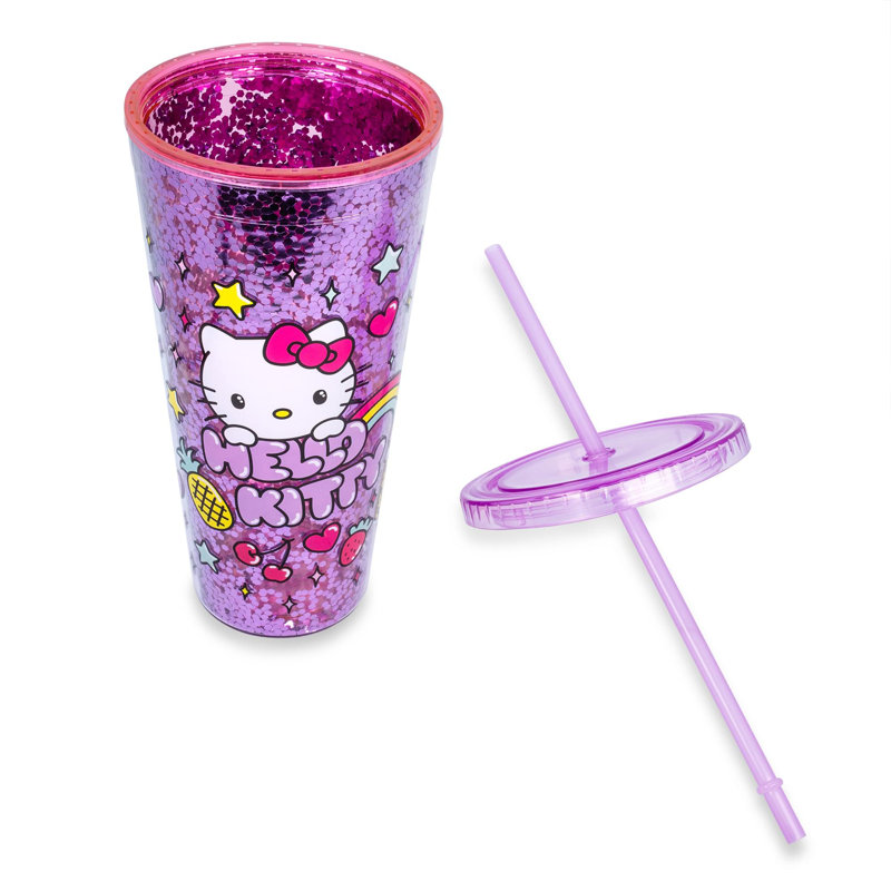 Buffle argenté 32 oz Gobelet de voyage en plastique