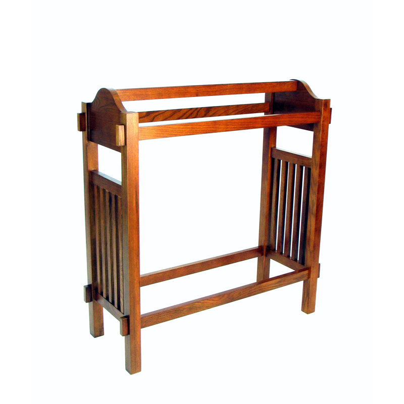 Wooden Quilt Rack