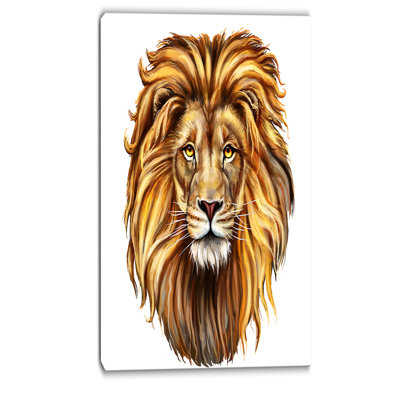 Alfaro King Lion Aslan - impression d'art graphique