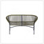 CONDESSA OUTDOOR PATIO GREEN WICKER LOVESEAT With Modern Design And Durable Hammock Weave For Ultimate Comfort-1531394321