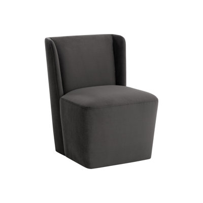 Rylee Unfinished Fabric Wing Back Dining Chair by Ebern Designs