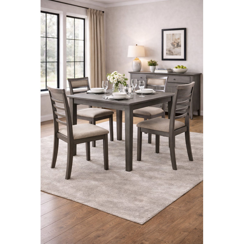 Vernecia 36'' L x 48'' W 5-Piece Dining Set 