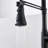 FURUISI Pull Down Single Handle Kitchen Faucet with Deck Plate-100865078