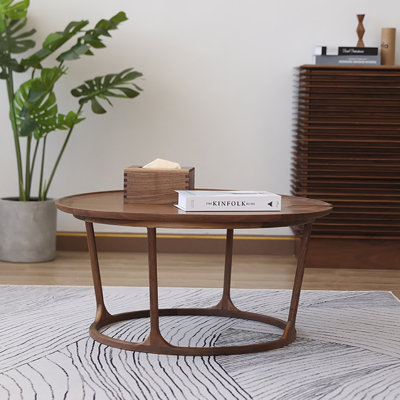 Table basse ronde moderne et simple