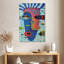 Visage de poisson abstrait Avery-108355086