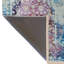 Tapis bleu à motif rétro rose Barcelona-1965994373