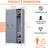 Durable Steel Three-Compartment Storage Locker with Enhanced Security and Easy Assembly for Versatile Use