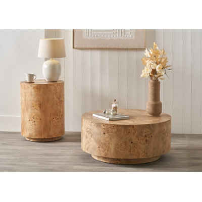 Tamberly Drum End Table